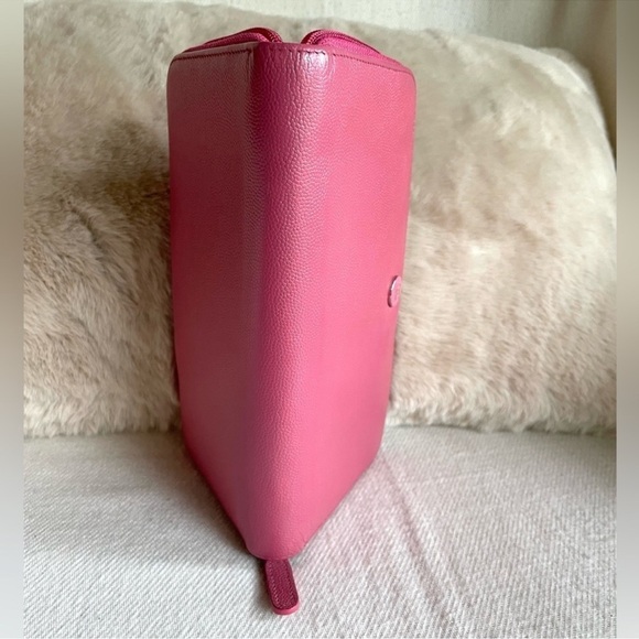 CHANEL Long Wallet Pink CC Mark/Coco Button (Made in Italyš®š¹) - Picture 5 of 11